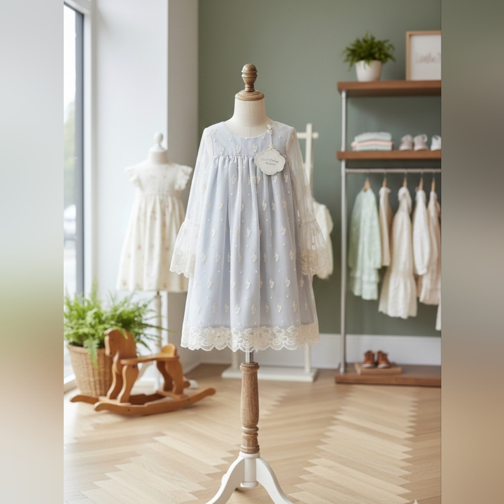 Laura Ashley of London Girls Lace Dress